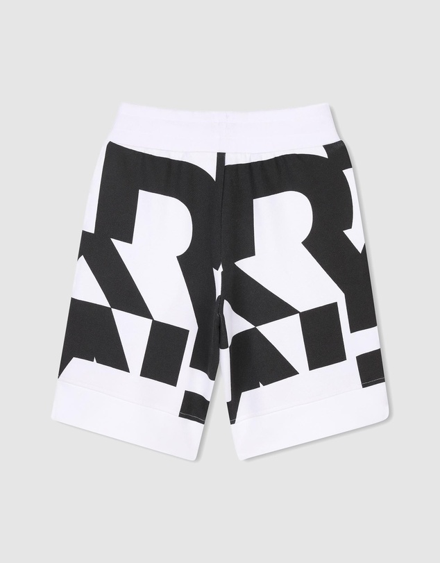 DKNY - Abstract Logo Bermuda Shorts - Kids-Teens