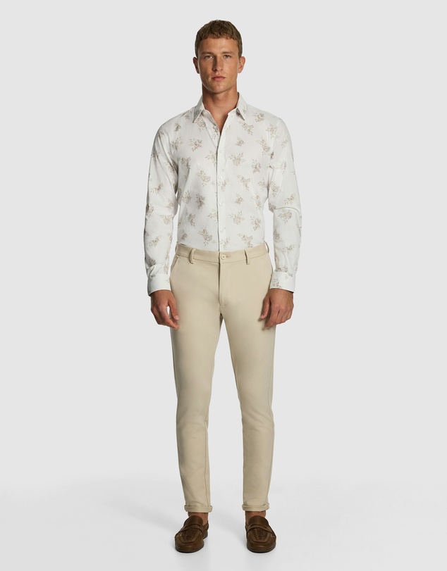 yd. - Cortina Slim Floral Shirt