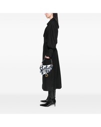 Pre-Loved by Azura Reborn - Pre-Loved Embroidered Canvas Stars Saddle Bag