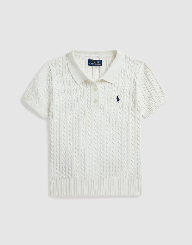 Polo Ralph Lauren - Mini-Cable Cotton Polo Sweater - Babies-Teens