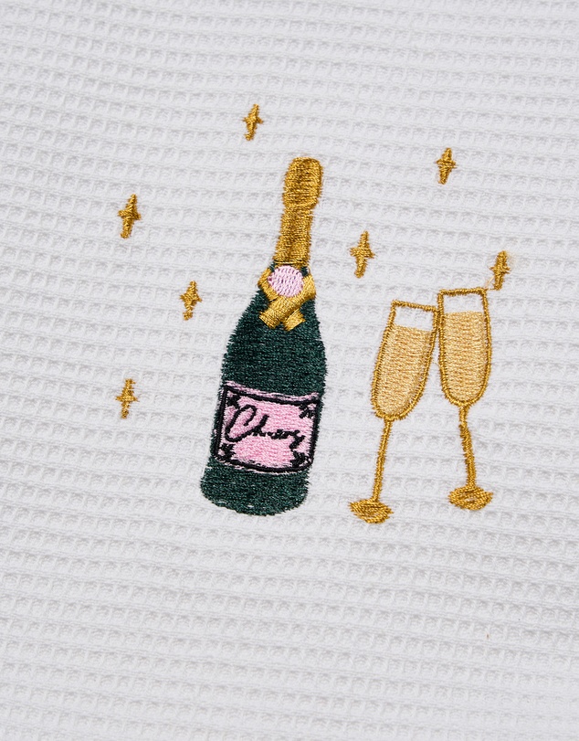 Linen House - Embroidered Tea Towel