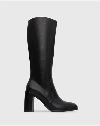 Betts - Lillybeth Block Heel Knee High Boots