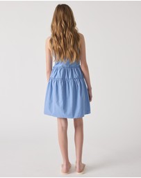 Decjuba Kids - Piper Tiered Mini Dress - Teens