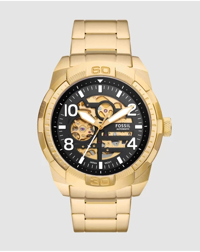 Fossil - Bronson Gold Tone Analogue Watch