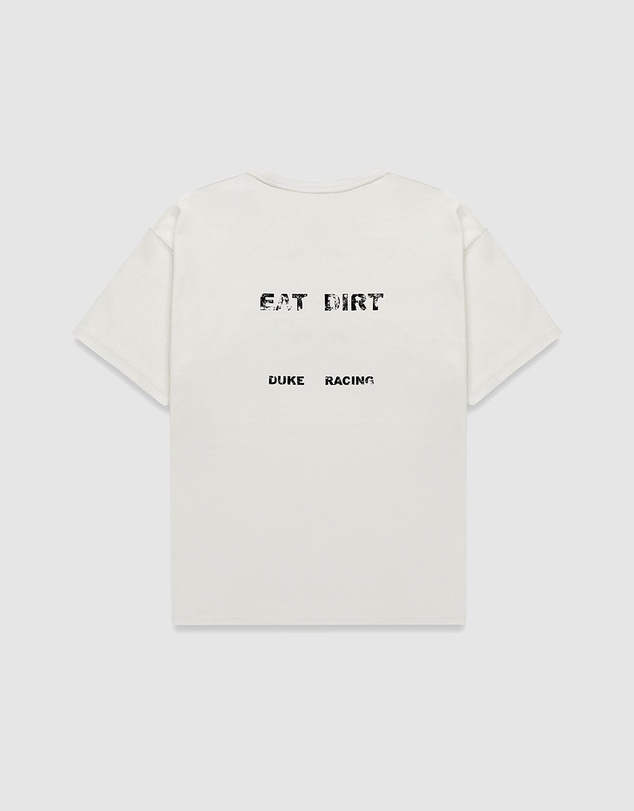 Duke + Dexter - DR4 Smoke Vintage White T-Shirt
