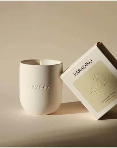 Layday - Paradiso Candle - Sandlewood & Vanilla