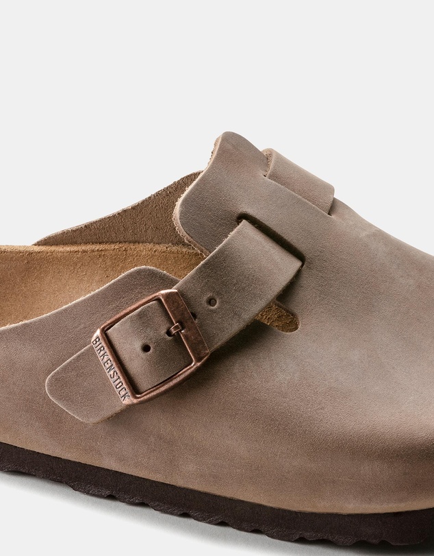 Birkenstock - Boston Nubuck Oiled Narrow - Women's