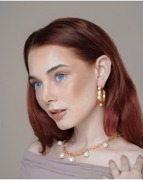 Meshca - Pearl Link Choker