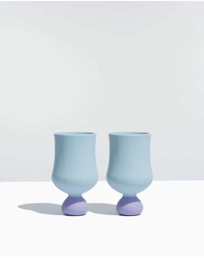 STYLD. - Bubble Goblet Set (2 pcs)