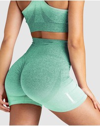 Doyoueven - Ombre Scrunch Seamless Shorts