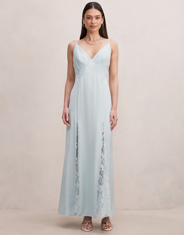 Forever New - Salome V Neck Lace Maxi Dress