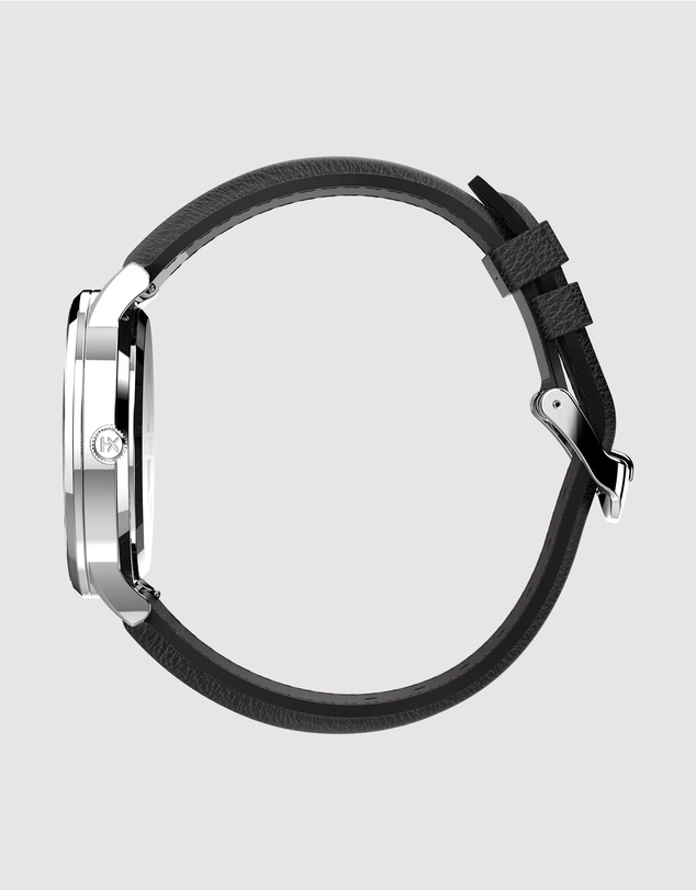 TIMEX - Timex Waterbury Classic 40mm Stainless Steel Case with Black Leather Strap