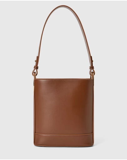 Forever New - Odette Oval Hardware Bucket Bag