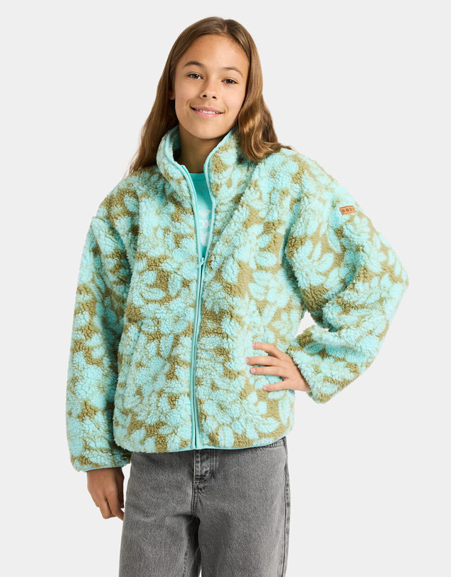 Roxy - Girls 4 to 16 Like Electricity Fleece Jacket