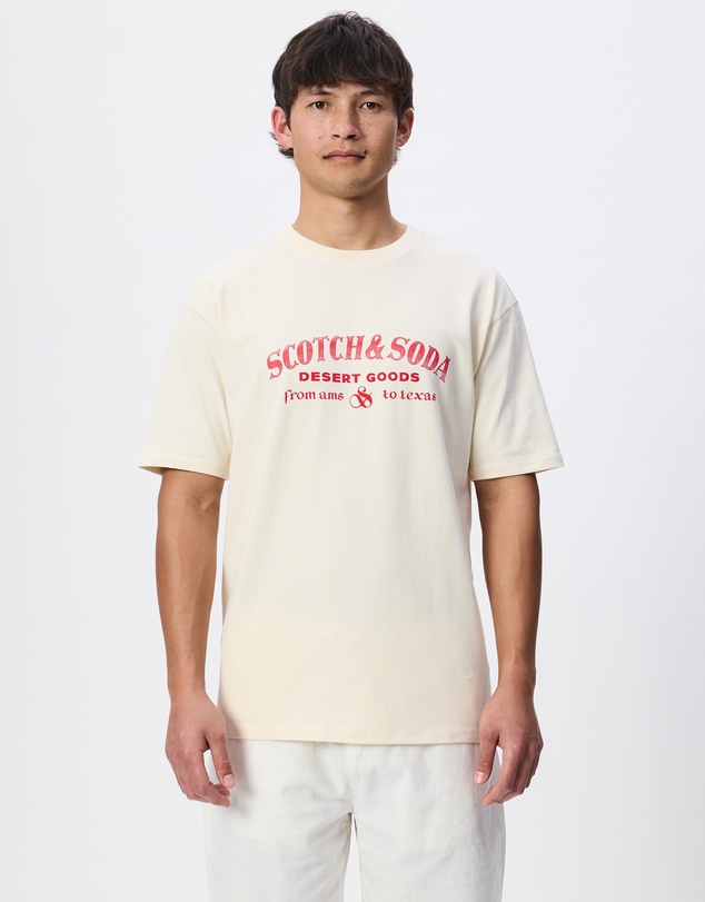Scotch & Soda - Front Artwork Relaxed-Fit T-Shirt