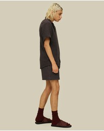 OAS Company - Navy Terry Shorts - Unisex