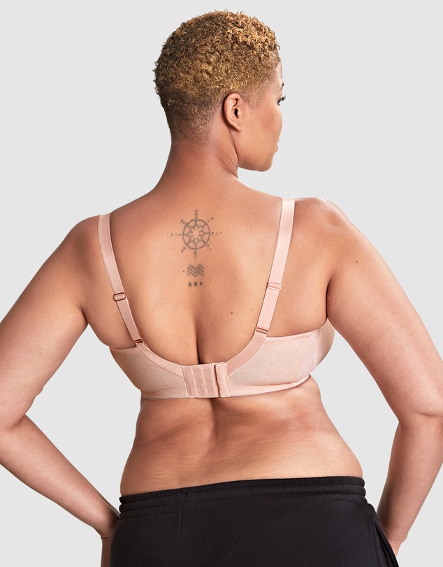 Royce Lingerie - Rosa Wirefree Full Cup Bra with Organic Cotton