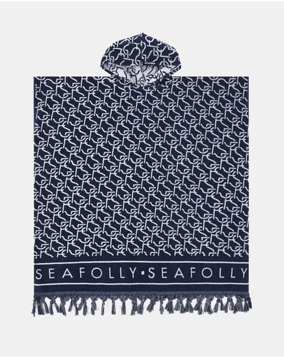Seafolly - SF Monogram Towel Poncho