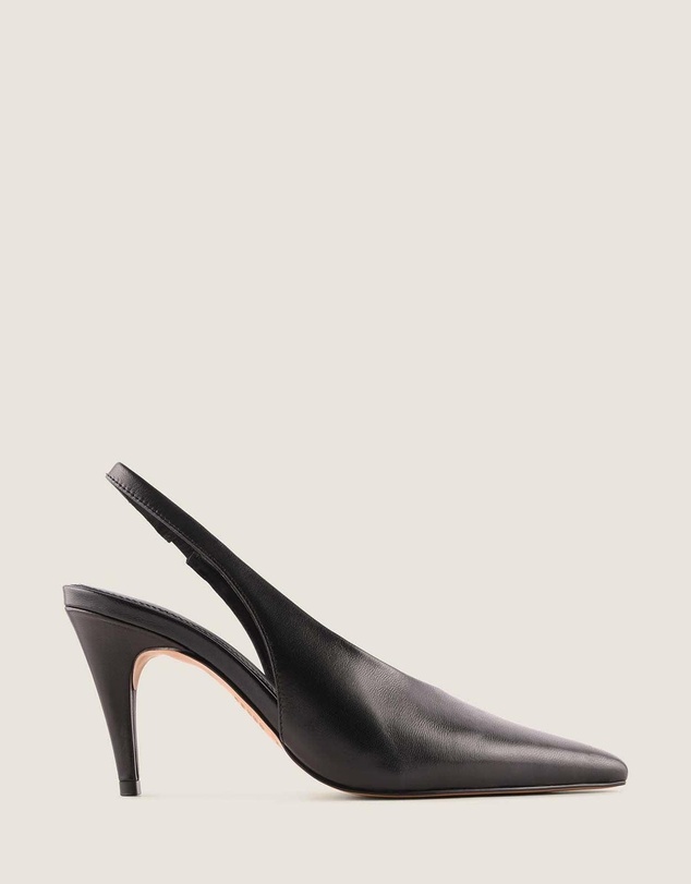 Shelly Shen - Twyla High Heels Black Leather