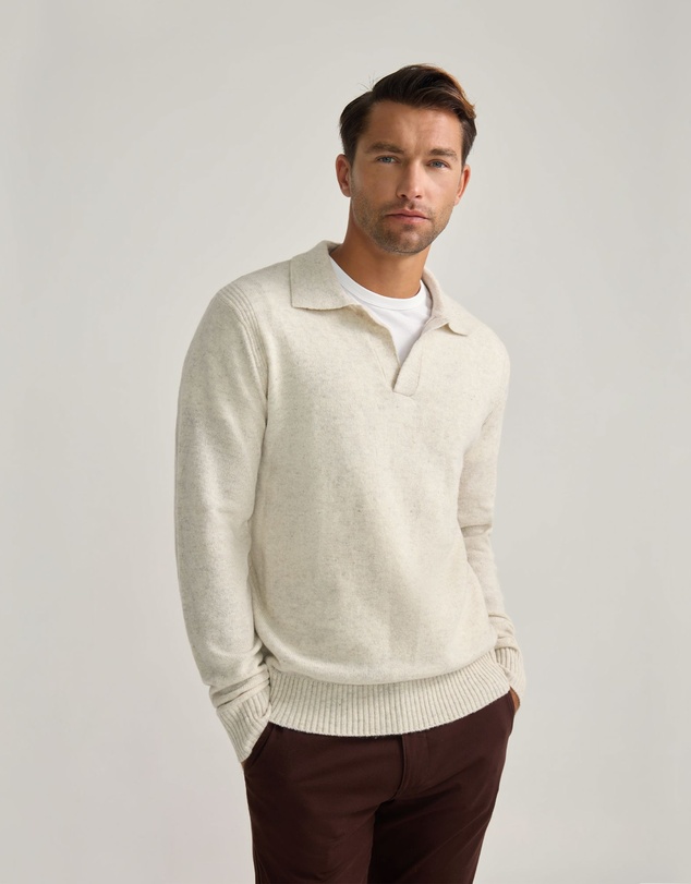 Oxford - Rocco Polo Collar Wool Knit