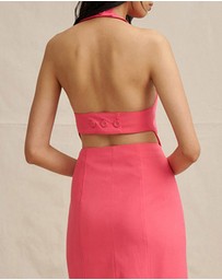 BY JOHNNY. - Chloe Curve Shell Top