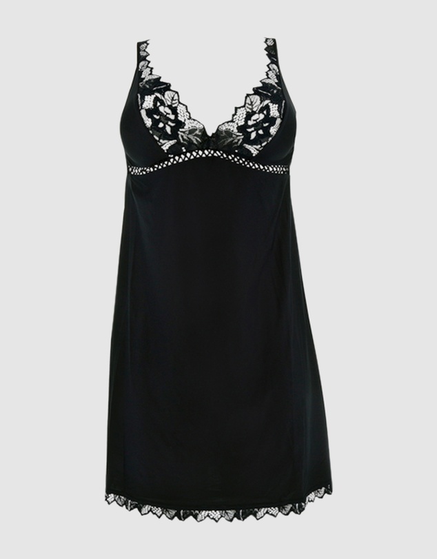 Sans Complexe - Arum Lace Trim Chemise Nightdress