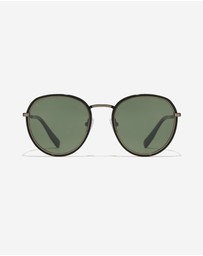 Hawkers Co - HAWKERS Ceres - Polarized Green Metal Alligator Sunglasses for Men and Women