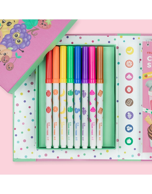 Tiger Tribe - Scented Colouring Fruity Cutie