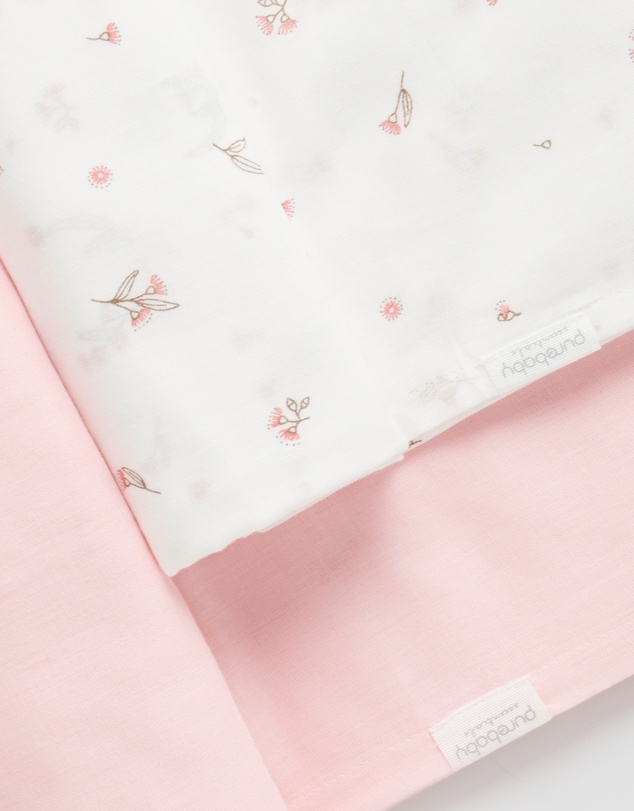 Purebaby - Muslin Wrap 2 Pack-Babies
