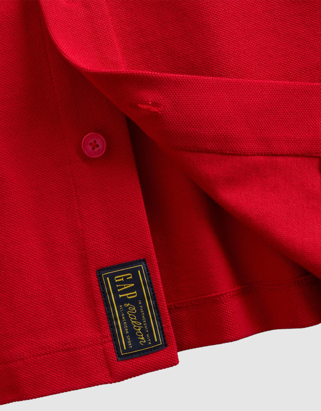 GAP - GAP X Malbon LS Polo Shirt