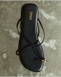 Siren - Mikki Flat Strappy Sandals