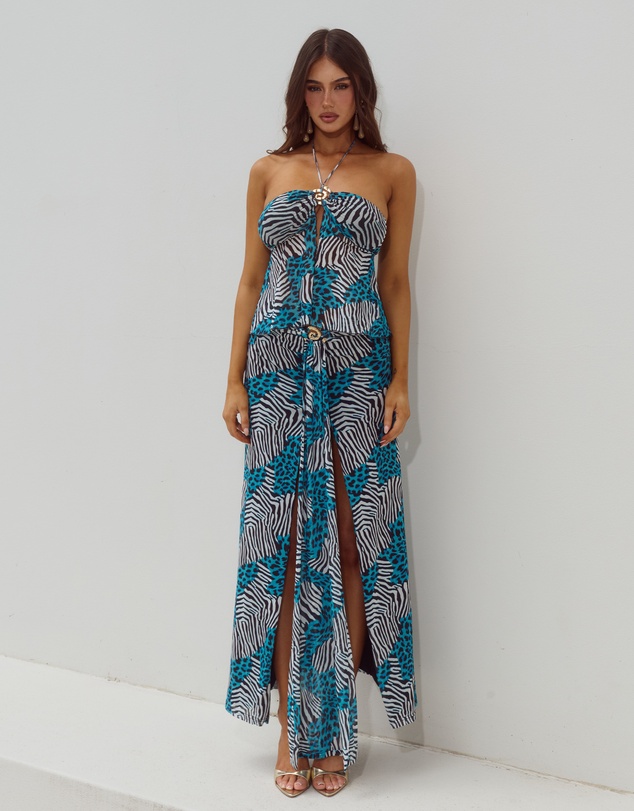 Runaway the Label - Skylar Ruched Maxi Skirt
