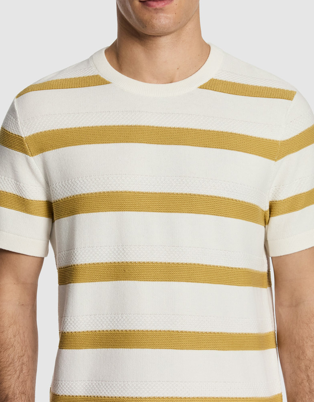 yd. - Hayes Stripe Knitted Tee