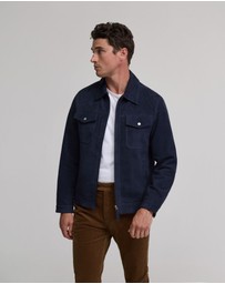 Oxford - Suede Trucker Jacket