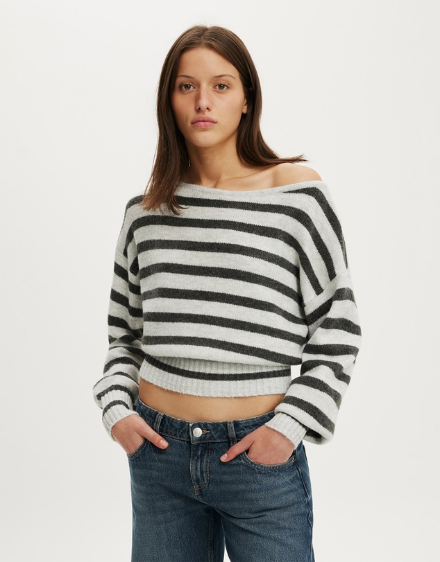 Cotton On - Softest Luxe Off Shoulder Knit