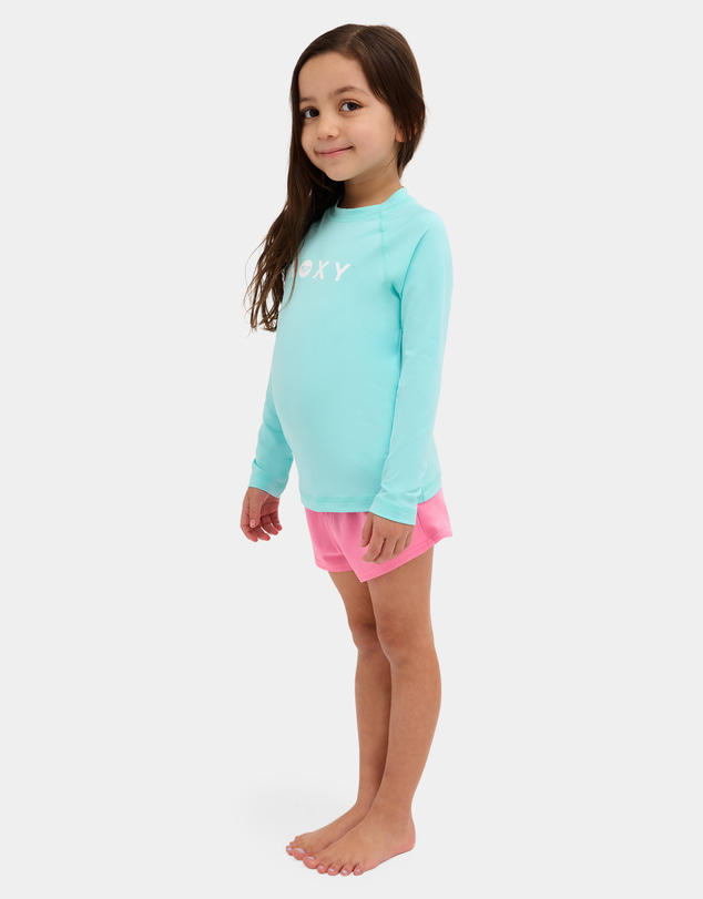 Roxy - Girls 2 to 7 Essential Long Sleeve Rashguard