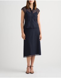 David Lawrence - Rosette Lace Skirt