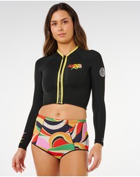 Rip Curl - Rip Curl x Farm Rio G-Bomb 1.5mm Boyleg Shorts