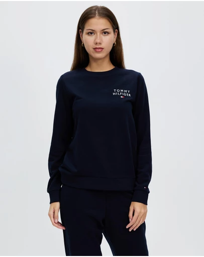 Tommy Hilfiger - Round Neck Logo Sweatshirt