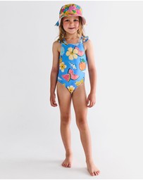 Kip&Co - Follow The Sun Yellow Beach Hat - Babies-Teens