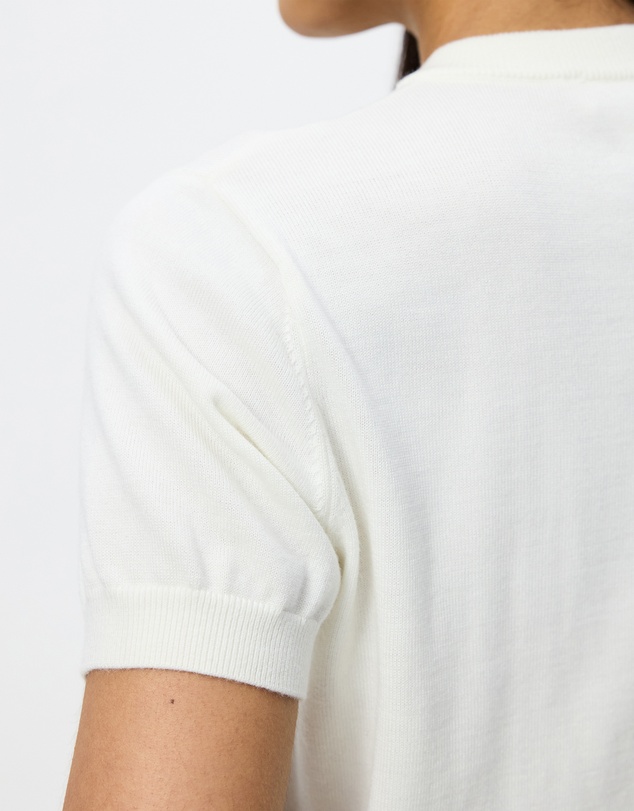 White By FTL - Ruby Short Sleeve Cardigan