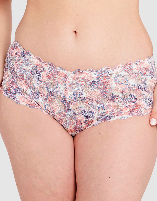 Sans Complexe - Arum Mosaïc Mid-Rise Lace Brief