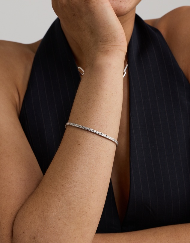 Michael Hill - Tennis Bracelet with 0.25 Carat TW of Diamonds in Sterling Silver