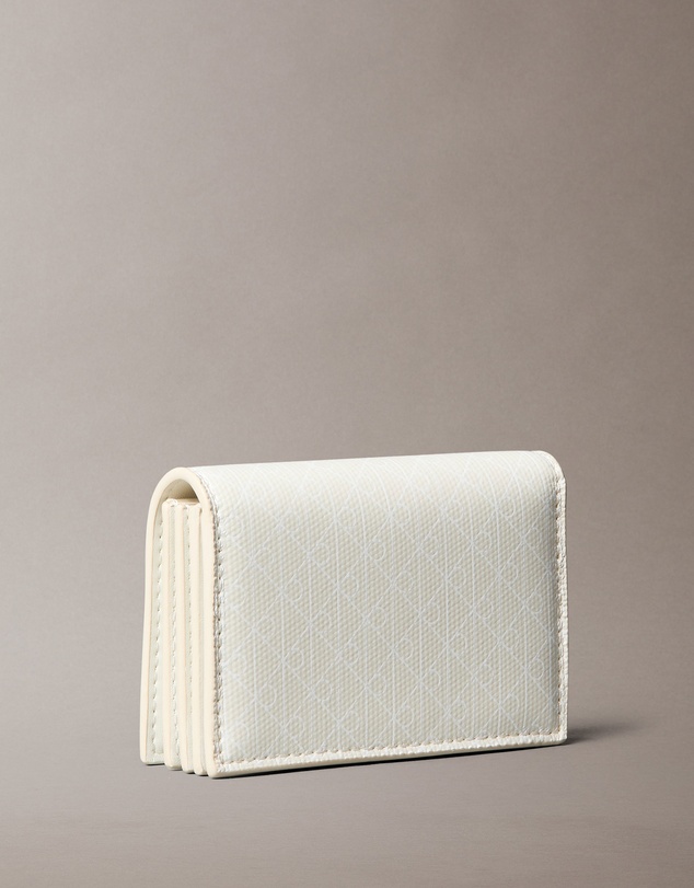Calvin Klein - Allover Monogram Logo Accordion Card Case