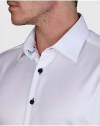 Abelard - Trifolati 2 Ply Twill Slim Fit Shirt