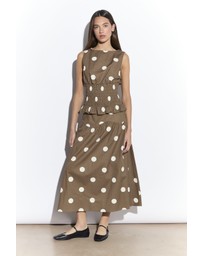 Glamorous - Dropped Waist Midi Skirt