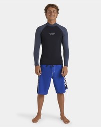 Billabong - Mens 1/1mm Absolute Natural Long Sleeve Wetsuit Top