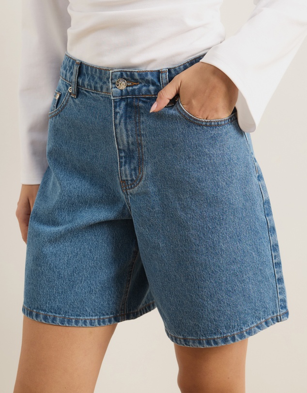 Atmos&Here - Ada Bermuda Denim Shorts