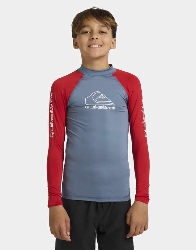 Quiksilver - Boys 8 to 16 On Tour Long Sleeve Rash Vest