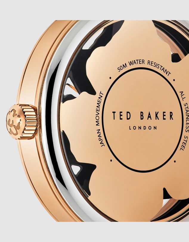 Ted Baker - Lilabel 36mm Pink Leather Watch